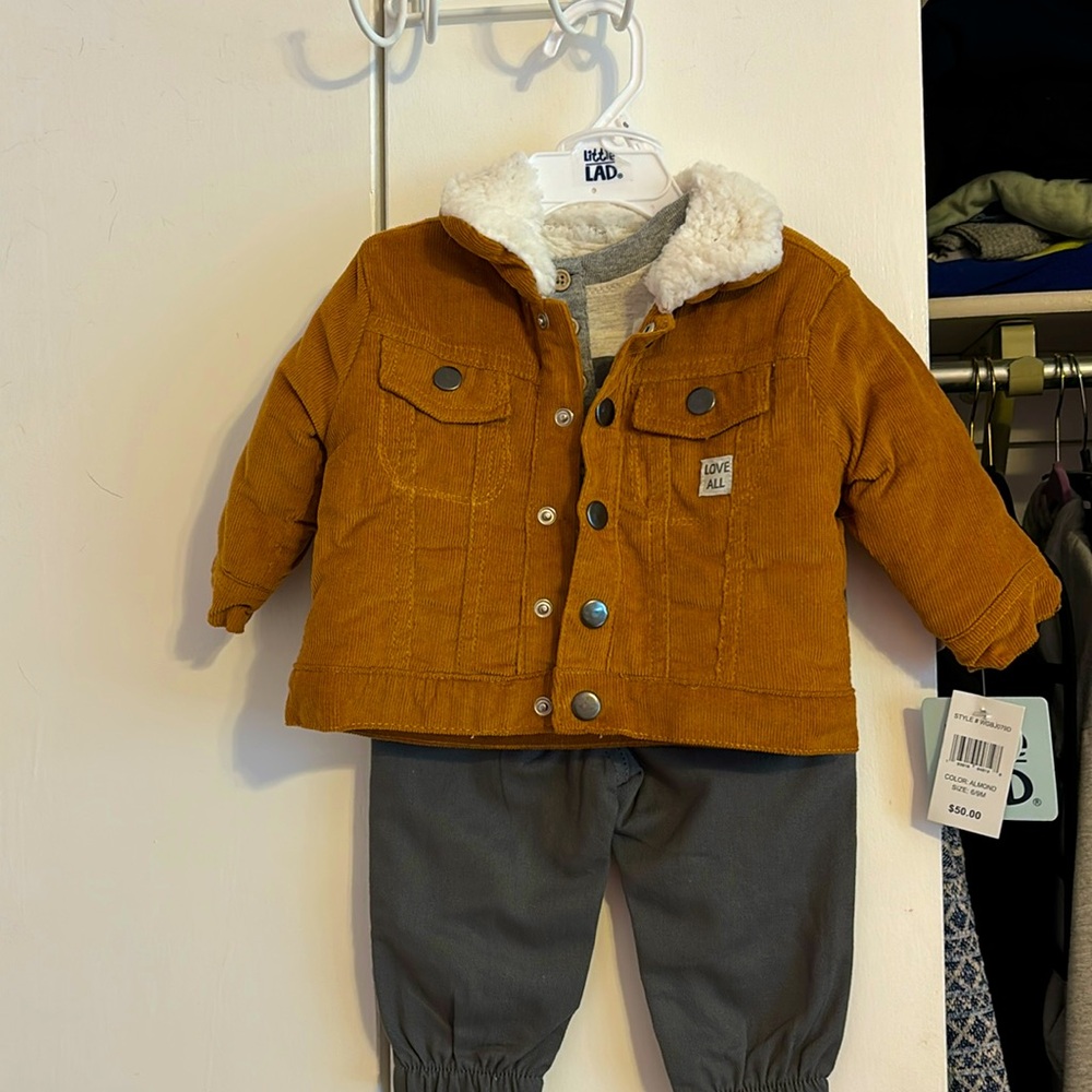 Little lad boy outfit 3 piece